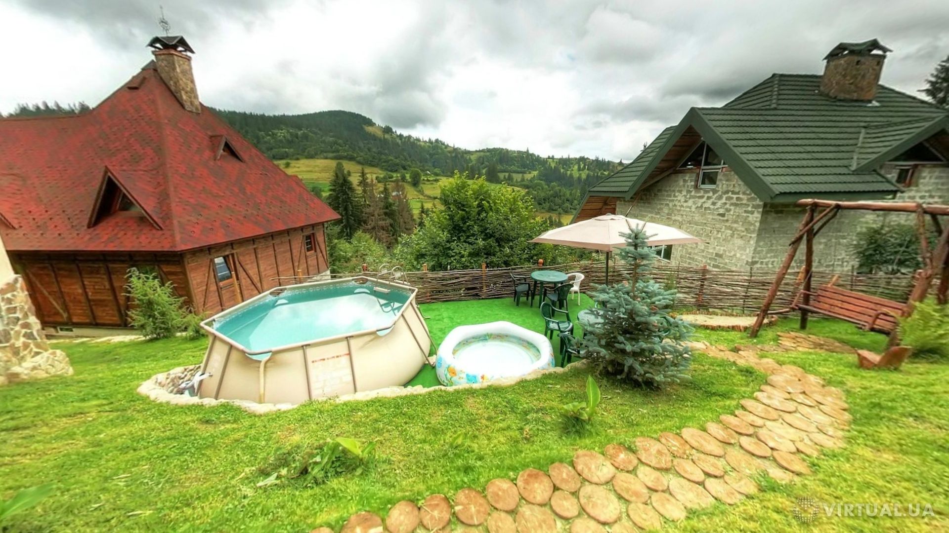 «Carpathian Fairytale», private estate, photo